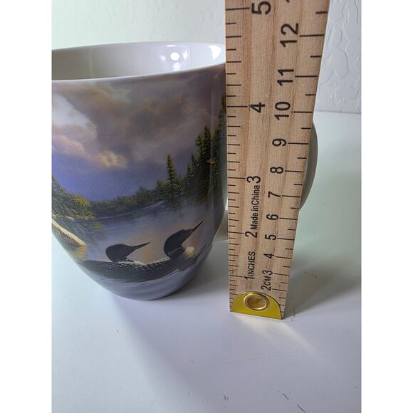 CAPE SHORE Loon Family on the Lake 15oz. Coffee Tea Mug - Picture 8 of 9